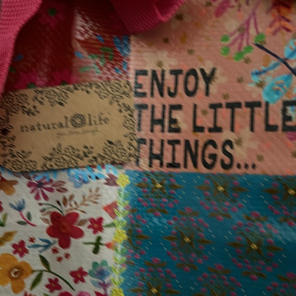 NATURAL LIFE CARRY-ALL TOTE BAG NWT - Picture 4 of 4